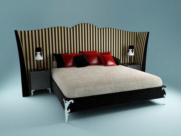 bed cavalli 3ds - Cavalli bed.zip by kupfer
